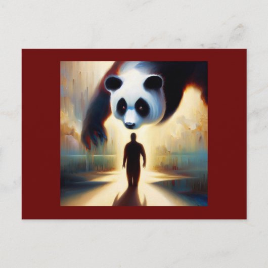 Spirit Animal Panda 2 Briefkaart (Voorkant)