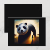 Spirit Animal Panda 3 Briefkaart (Voorkant / Achterkant)