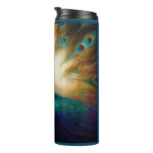 Spirit Animal Peacock 1 Thermosbeker (Geroteerd rechts)