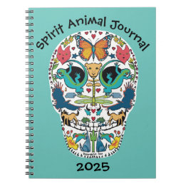 Spirit Animal Sugar Skull Notitieboek Journal