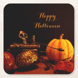 Spirit Autumn - Stilte Vierkante Kartonnen Onderzetter