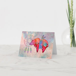 Spirit Bear Blank Notecard Kaart