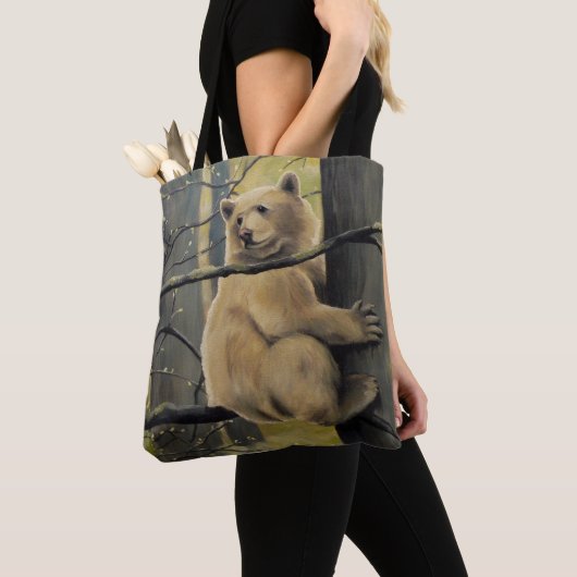 Spirit Beer & Cub Canvas tas Kermode Beer Art Bag (Dichtbij)