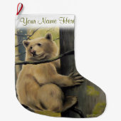 Spirit Beer kerststaart kermode stoppen Grote Kerstsok (Voorkant)