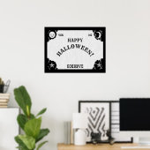 Spirit Board Happy Halloween Poster (Thuiskantoor)
