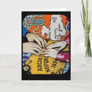 'Spirit Board Whispers' Schilderij op een Kaart