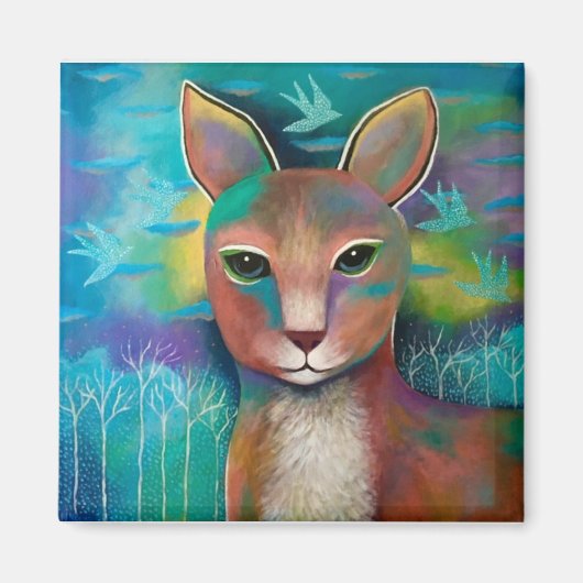 Spirit Cat Magneet (Voorkant)