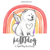 SPIRIT CHOW PROMISE Memorial Folded Greeting Card Kaart