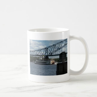 Spirit Dubuque op de Mississippi Koffiemok