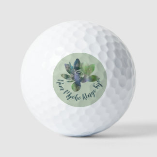 Spirit Groene Cirkel Lotus Bloem Nam Myoho Renge Golfballen