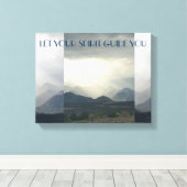 SPIRIT GUIDE CANVAS AFDRUK (Insitu (Houten vloer))