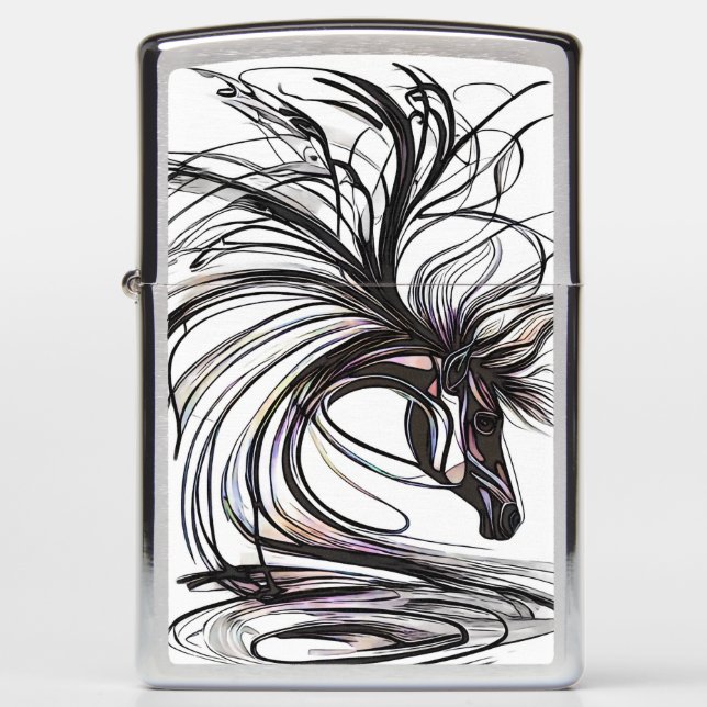 Spirit Horse 2 Zippo (Voorkant)