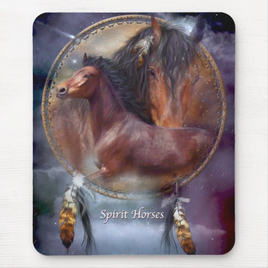 Spirit Horses Mousepad Muismat (Voorkant)