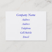 SPIRIT IN DE BOOM VISITEKAARTJE (Achterkant)