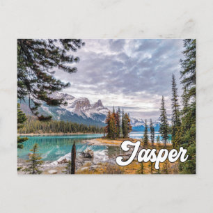 Spirit Island, Nationaal park Jasper Briefkaart