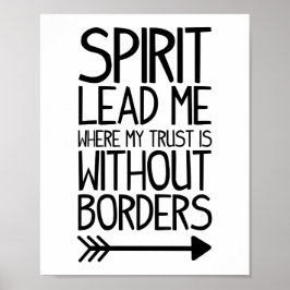 Spirit Lead me Print