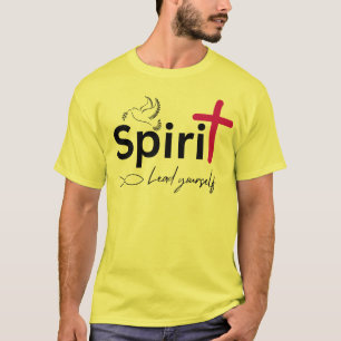 Spirit Lead Yourself - Inspirerend offerte ontwerp T-shirt