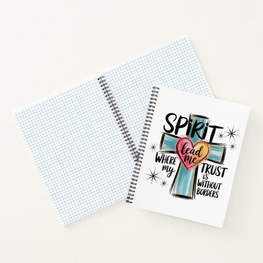 Spirit Me Diriger Carnet chrétien (Intérieur)