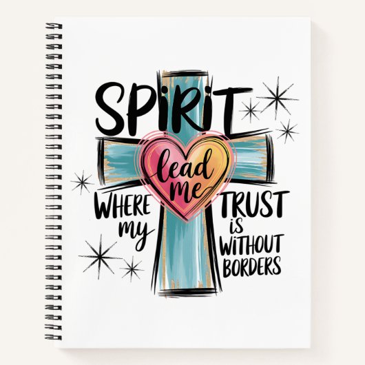 Spirit Me Diriger Carnet chrétien (Devant)