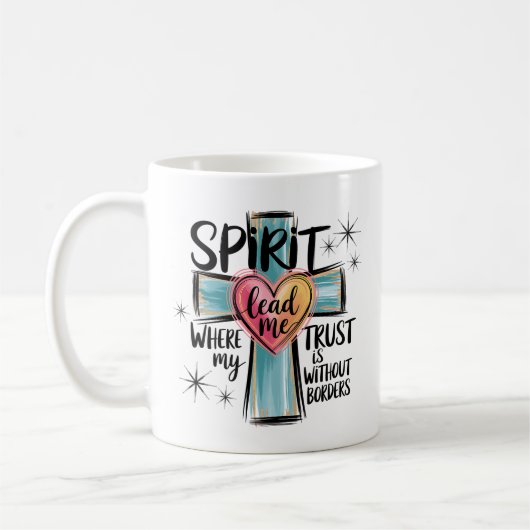 Spirit Me Diriger Christian Coffee Mug (Gauche)
