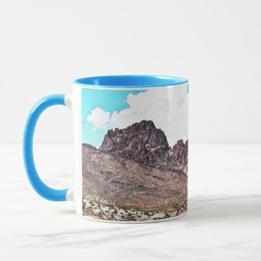 Spirit Mountains Paysage Art Mug Cup (Gauche)
