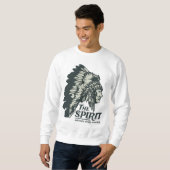 Spirit Natural Born Hunter Sweatshirt (Devant entier)