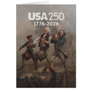 Spirit of 76 - Het 250ste Wenskaart van Amerika