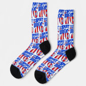 "Spirit of 76" Patroon Soks Sokken (Links)