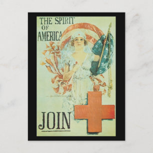 Spirit of America Tweede Wereldoorlog Briefkaart