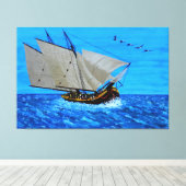 Spirit of Dana point Canvas Afdruk (Insitu (Houten vloer))