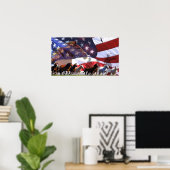 Spirit of Freedom Cowboy Chevaux de l'Ouest Poster (Bureau à domicile)