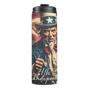 Spirit of Freedom in rood, wit en blauw Thermosbeker