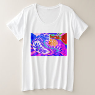 Spirit of Madeira trendy Grote Maat T-shirt