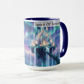 Spirit Of Neverland Never Grow Up Personalized Mok (Voorkant rechts)