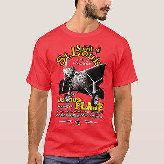 Spirit of StLouis Famous Plane T-shirt