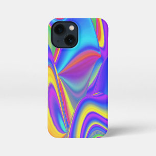 Spirit of Summer Breeze , Abstracte 3D Rainbowart iPhone 13 Mini Hoesje
