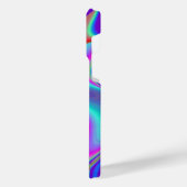 Spirit of Summer Breeze , Abstracte 3D Rainbowart iPhone Hoesje (Linkerkant)