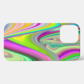 Spirit of Summer Breeze , Abstracte 3D Rainbowart iPhone Hoesje (Achterkant horizontaal)