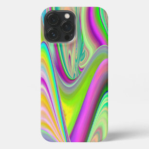 Spirit of Summer Breeze , Abstracte 3D Rainbowart iPhone 13 Pro Max Hoesje
