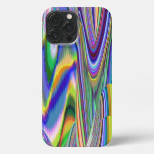 Spirit of Summer Breeze , Abstracte 3D Rainbowart iPhone 13 Pro Max Hoesje