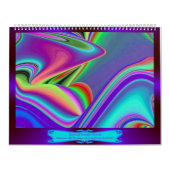 Spirit of Summer Breeze Abstracte 3D Rainbowart Kalender (Hoes)