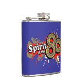 Spirit of the 80's logo splat bleu flacon de hanch (Droite)