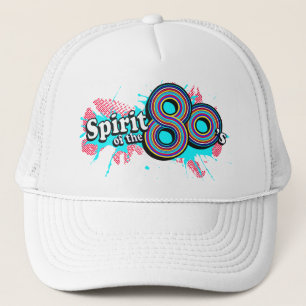 "Spirit of the 80's" retrodesign white pet