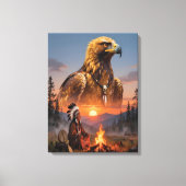 Spirit of the Eagle Canvas Afdruk (Voorkant)