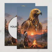 Spirit of the Eagle Kaart (Voorkant / Achterkant)