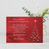 Spirit of the Season Faire-part de mariage (Debout devant)