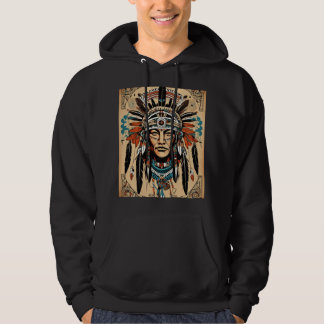 Spirit of the Tribes Sweat - shirt à capuche impri