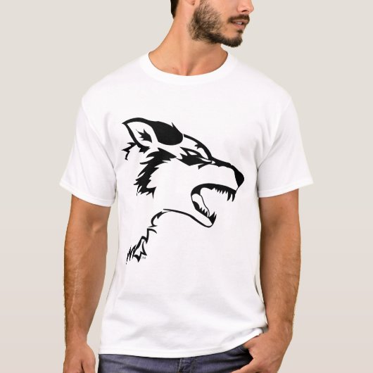 Spirit of the Wolf beroemd gemaakt door Bold Artis T-shirt (Voorkant)