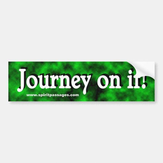 Spirit Passages Journey Bumpersticker (Voorkant)