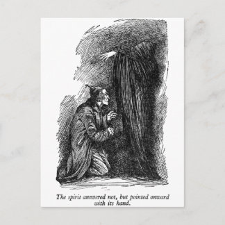 Spirit Pointed (met tekst) Briefkaart